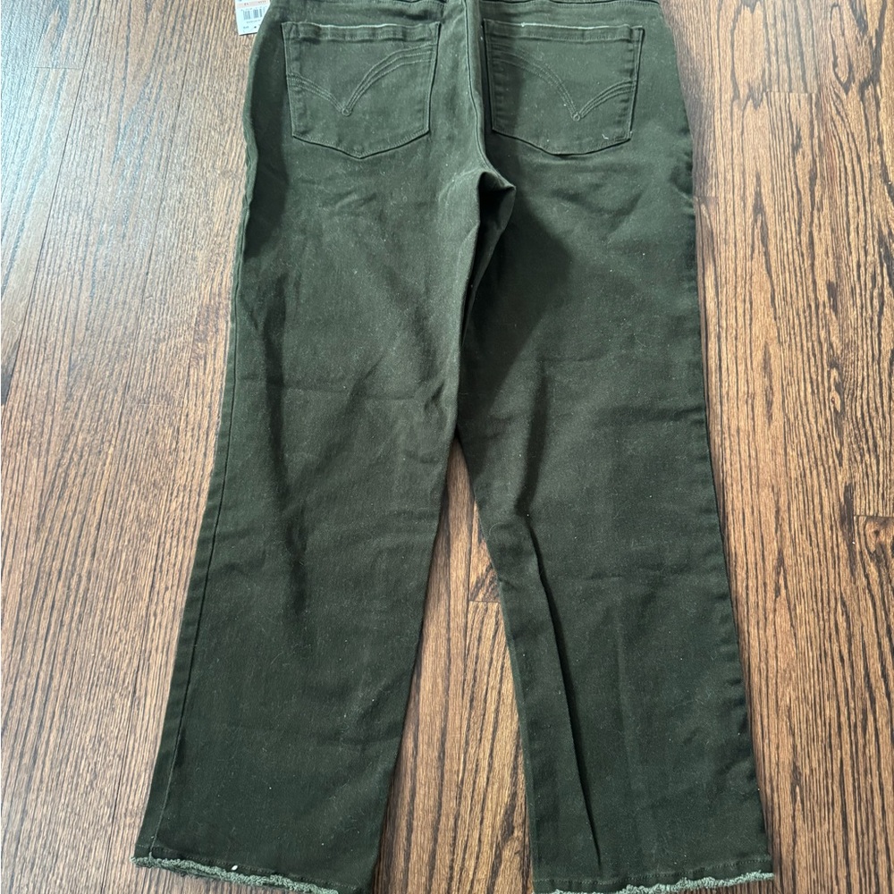 Democracy Women's Jeans in Olive Green